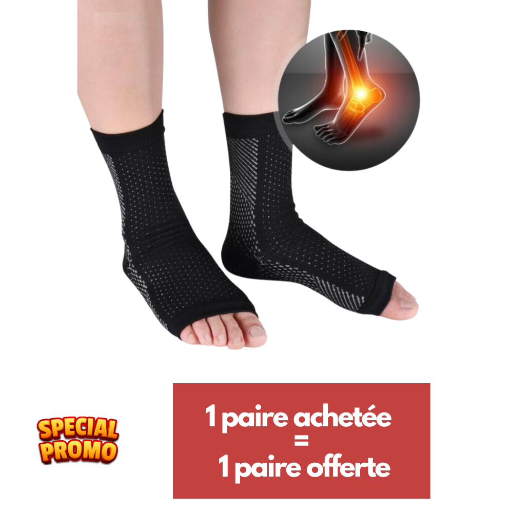 4x Chaussettes Anti-Fatigue